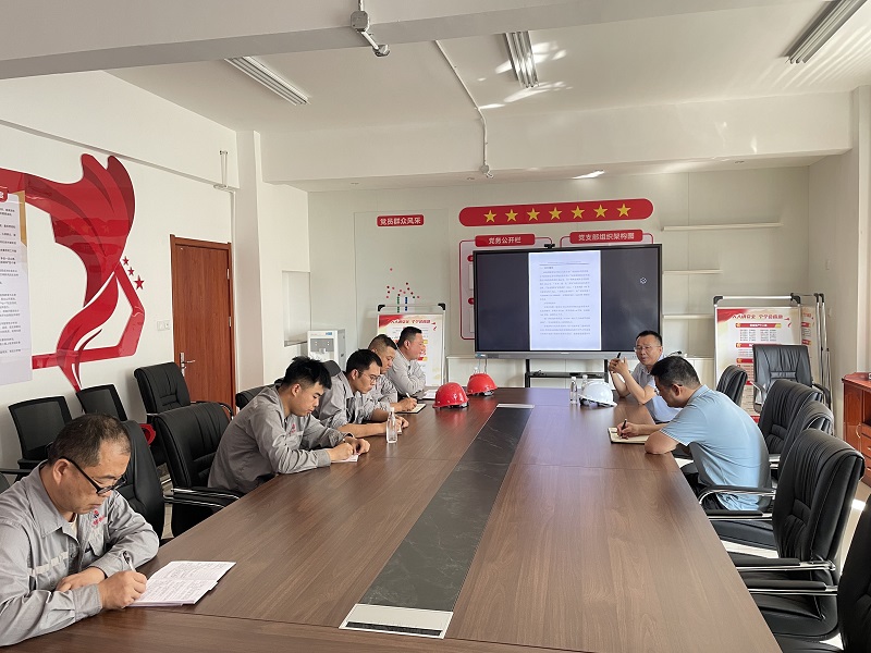 華山營銷公司：粉煤灰運(yùn)營中心邀請(qǐng)山東正泰進(jìn)行鋼板倉技術(shù)交底培訓(xùn)