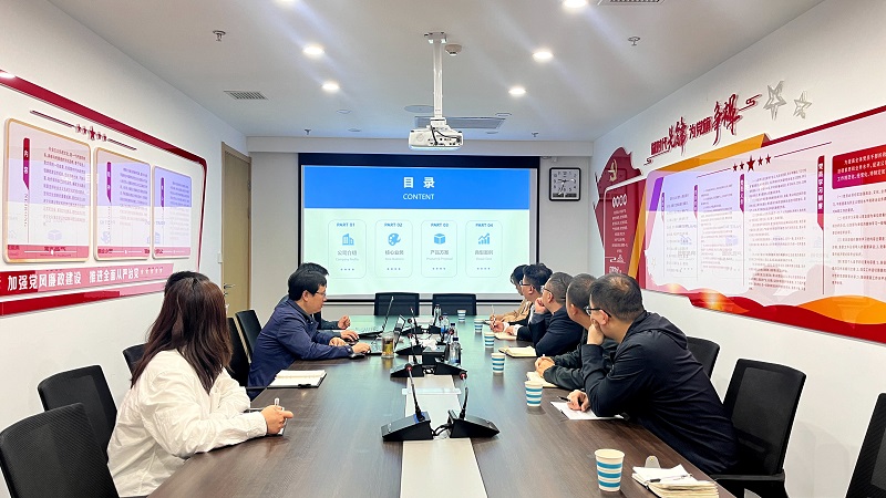 走出去、學精髓、取真經——智引公司赴西安平高智慧新能源公司開展對標交流